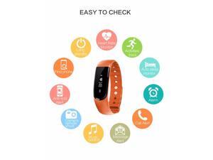 Best Smart Bracelet BT4.0 Heart Rate Monitor Smartband Pulse Sports Fitness Activity Tracker Wristband For Android IOS (ID101)