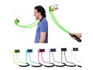 Universal Lazy Hanging Neck Phone Stands Necklace Support Bracket Holder Mounts Universal Lazy Hanging Neck Phone Stands Necklace Support Bracket Holder Mounts