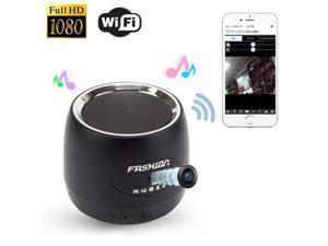 Mini Bluetooth Speaker DV 1080P HD WiFi Hidden Spy IP Camera Video Recorder Cam