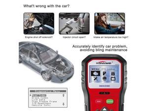 OBD2 Car Diagnostic Scanner, KW818 Pro Universal Car Code reader Vehicle Diagnostic Tool, OBD2 EOBD Scanners Tool Check Engine Light Code Reader for all OBDII Protocol Cars Since 1996