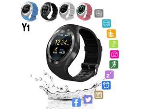 New Waterproof Bluetooth Smart Watch Phone Mate for Android IOS iPhone Samsung LG Xiao mi Hua wei Cell Phone Y1