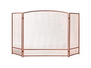 47x29in 3-Panel Simple Steel Mesh Fireplace Screen 47x29in 3-Panel Simple Steel Mesh Fireplace Screen