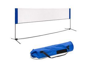 12.5ft Portable Freestanding Indoor/Outdoor Net for Beach, Volleyball, Tennis, Badminton w/Carrying Case 12.5ft Portable Freestanding Indoor/Outdoor Net for Beach, Volleyball, Tennis, Badminton w/Carrying Case