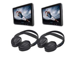 Audiovox AVX10USB Universal Seat-back DVD Video bundle with Headphones Audiovox AVX10USB Universal Seat-back DVD Video bundle with Headphones
