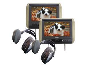 Audiovox Movies2Go - Two AVXMTGHR9HD 9" Headrest Monitor Systems w/ Built in DVD Players Audiovox Movies2Go - Two AVXMTGHR9HD 9" Headrest Monitor Systems w/ Built in DVD Players