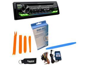 Includes SWI-RC Steering Wheel Control Interface JVC KD-R990BTS CD Receiver w//Bluetooth