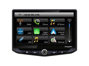 Stinger HEIGH10 UN1810 AM/FM/Audio/Video Receiver w/ 10-inch Touch Screen and Mech-less Design - Single-DIN Mounting