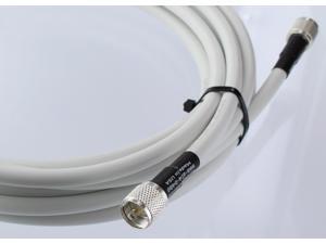 Marine Radio VHF and AIS Antenna Jumper Cable with Silver Teflon PL-259 LMR400-W-PL259-25ft Made in the U.S.A. 25 Fee Marine Radio VHF and AIS Antenna Jumper Cable with Silver Teflon PL-259 LMR400-W-PL259-25ft Made in the U.S.A. 25 Fee