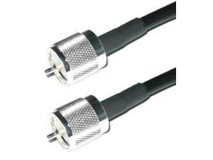 LMR-400 Coax US Made Ham or CB Radio Jumper Times Microwave PL-259 Antenna Cable (18 inches) LMR-400 Coax US Made Ham or CB Radio Jumper Times Microwave PL-259 Antenna Cable (18 inches)