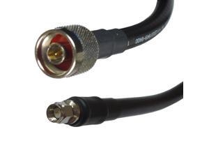 Times Microwave LMR-400 Coaxial Antenna Cable Line with N Male & SMA Male Connectors, 50-Feet Times Microwave LMR-400 Coaxial Antenna Cable Line with N Male & SMA Male Connectors, 50-Feet
