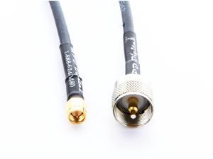 MPD Digital RF coaxial cable SMA male to UHF PL259 male RG58 Made in the USA 10 ft MPD Digital RF coaxial cable SMA male to UHF PL259 male RG58 Made in the USA 10 ft