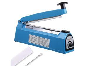 8" 200mm Impulse Manual Hand Sealer Heat Sealing Machine Poly Tubing Plastic Bag 8" 200mm Impulse Manual Hand Sealer Heat Sealing Machine Poly Tubing Plastic Bag
