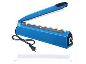 12" 300mm Impulse Manual Hand Sealer Heat Sealing Machine Poly Tubing Plastic Bag 12" 300mm Impulse Manual Hand Sealer Heat Sealing Machine Poly Tubing Plastic Bag