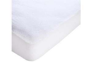 Cotton Terry Mattress Protector Waterproof Hypoallergenic Vinyl Free Anti Mite Fitted Cover Queen Cotton Terry Mattress Protector Waterproof Hypoallergenic Vinyl Free Anti Mite Fitted Cover Queen