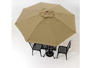 Yescom 9 Ft Patio Umbrella Replacement Canopy Market Table Top Outdoor Beach Poolside