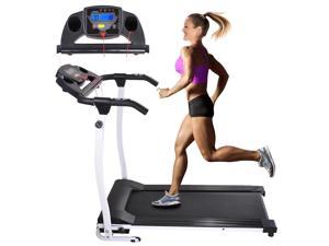 1100W Folding Electric Treadmill Portable Power Motorized Machine Running Jogging Gym Fitness