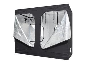 LAGarden™ 96 x 48 x 78-3/4 In. Indoor Grow Tent Reflective Mylar Hydroponics Plant Room LAGarden™ 96 x 48 x 78-3/4 In. Indoor Grow Tent Reflective Mylar Hydroponics Plant Room