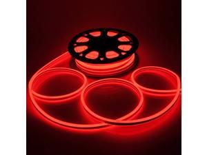 50ft LED Flexible Neon Stripe Light Xmas Party Decor Lighting Double Sided SMD2835 Red 50ft LED Flexible Neon Stripe Light Xmas Party Decor Lighting Double Sided SMD2835 Red