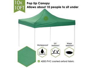 10x10Ft Easy Pop Up Canopy Party Wedding Tent Folding Gazebo Commercial Instant Shelter 10x10Ft Easy Pop Up Canopy Party Wedding Tent Folding Gazebo Commercial Instant Shelter