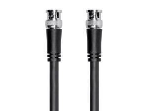 Monoprice HD-SDI RG6 BNC Cable - 100 Feet - Black | For Use In HD-Serial Digital Video Transfer, Mobile Apps, HDTV Upgrades, Broadband Facilities - Viper Series