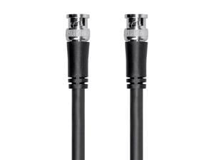 Monoprice HD-SDI RG6 BNC Cable - 6 Feet - Black | For Use In HD-Serial Digital Video Transfer, Mobile Apps, HDTV Upgrades, Broadband Facilities - Viper Series