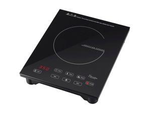 Monoprice 1800W Portable Induction Cooktop 460F Countertop Burner with Built-in Timer and Auto Shut Off and Child Safety Lock - Strata Home Collection Monoprice 1800W Portable Induction Cooktop 460F Countertop Burner with Built-in Timer and Auto Shut Off and Child Safety Lock - Strata Home Collection