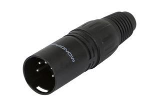 Monoprice 5-Pin Male DMX Connector - Black | Anodized Aluminum With A Plastic Cap, Rubber Strain Relief Boot, And Three Solder Cup Connectors Monoprice 5-Pin Male DMX Connector - Black | Anodized Aluminum With A Plastic Cap, Rubber Strain Relief Boot, And Three Solder Cup Connectors