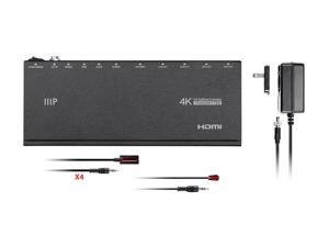 Monoprice 1x4 HDMI Amplifier Splitter over CAT5e/CAT6 Complete Solution Kit - Extend up to 164ft-1 splitter, 4 receiver Monoprice 1x4 HDMI Amplifier Splitter over CAT5e/CAT6 Complete Solution Kit - Extend up to 164ft-1 splitter, 4 receiver