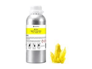 Monoprice Rapid UV 3D Printer Resin 1000ml - Yellow | Compatible with All UV Resin Printers DLP, Laser, or LCD Monoprice Rapid UV 3D Printer Resin 1000ml - Yellow | Compatible with All UV Resin Printers DLP, Laser, or LCD