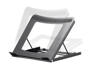 Monoprice Adjustable Folding Laptop Stand - Steel Ideal For Work, Home, Office Laptops - Workstream Collection