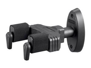 Monoprice Locking Wall Mount for Guitar - Black, Vertical Hang For Guitars, Bass, Violins, Mandolins, Ukuleles, And More - Stage Right Series Monoprice Locking Wall Mount for Guitar - Black, Vertical Hang For Guitars, Bass, Violins, Mandolins, Ukuleles, And More - Stage Right Series
