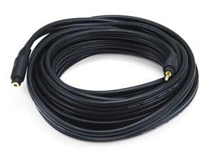 Monoprice 105591 25-Feet Premium Stereo Male to Stereo Female 22AWG Extension Cable - Black Monoprice 105591 25-Feet Premium Stereo Male to Stereo Female 22AWG Extension Cable - Black