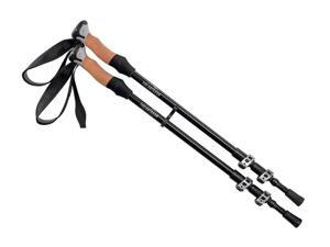 Monoprice Premium Aluminum Trekking Poles - Pair, Lightweight, Durable Construction - Pure Outdoor Collection Monoprice Premium Aluminum Trekking Poles - Pair, Lightweight, Durable Construction - Pure Outdoor Collection