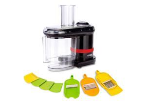 Dash Electric Mandoline food slicer chopper 150 watts 7 specialized blades large capacity container (Red) Dash Electric Mandoline food slicer chopper 150 watts 7 specialized blades large capacity container (Red)