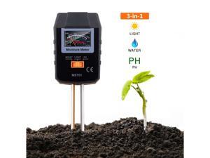 TACKLIFE Soil Test Kit, 3-in-1 Soil Moisture Meter for Moisture, Light and PH, Ideal for Garden, Plant, Farm, Lawn, Indo TACKLIFE Soil Test Kit, 3-in-1 Soil Moisture Meter for Moisture, Light and PH, Ideal for Garden, Plant, Farm, Lawn, Indo