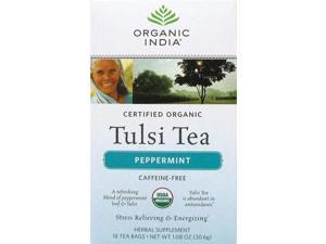 Organic India Peppermint Tulsi Tea 18 Bag(S)