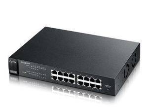 ZyXEL ES1100-16P 16 port 10/100 Unmanaged PoE Switch - supports 8 ports of 802.3af PoE (15.4Wx8) ZyXEL ES1100-16P 16 port 10/100 Unmanaged PoE Switch - supports 8 ports of 802.3af PoE (15.4Wx8)