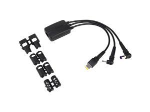 Targus 3-Way DC Charging Hydra - Power adapter - 3 pin power - black - Europe - for Targus Universal USB 3.0, Universal