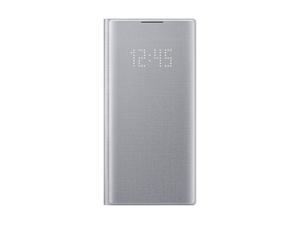 Samsung LED View Cover EF-NN970 - Flip cover for mobile phone - fabric - silver - for Galaxy Note 10 (Unlocked), Note10 Samsung LED View Cover EF-NN970 - Flip cover for mobile phone - fabric - silver - for Galaxy Note 10 (Unlocked), Note10
