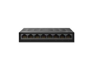 TP-Link Litewave 8 Port Gigabit Ethernet Switch | Desktop Ethernet Splitter | Plastic Case | Unshielded Network Switch | Plug & Play | Fanless Quiet | Unmanaged (LS1008G)
