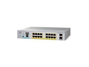 Cisco Catalyst WS-C2960L-16PS-LL Ethernet Switch - 16 Ports - Manageable - 2 x Expansion Slots - 10/100/1000Base-T, 1000Base-X - Uplink Port - Modular - 16 x Network, 2 x Uplink - Twisted Pair, Optica Cisco Catalyst WS-C2960L-16PS-LL Ethernet Switch - 16 Ports - Manageable - 2 x Expansion Slots - 10/100/1000Base-T, 1000Base-X - Uplink Port - Modular - 16 x Network, 2 x Uplink - Twisted Pair, Optica