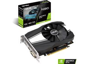 ASUS Phoenix GeForce GTX 1650 SUPER DirectX 12 PH-GTX1650S-O4G 4GB 128-Bit GDDR6 PCI Express 3.0 HDCP Ready Video Card ASUS Phoenix GeForce GTX 1650 SUPER DirectX 12 PH-GTX1650S-O4G 4GB 128-Bit GDDR6 PCI Express 3.0 HDCP Ready Video Card