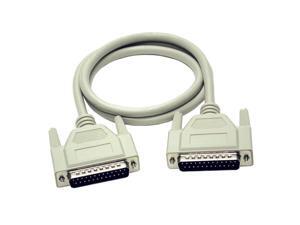 C2G Model 81390 16.4 ft. (5 M) DB25 RS232 Cable M-M C2G Model 81390 16.4 ft. (5 M) DB25 RS232 Cable M-M