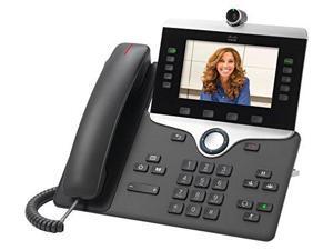 Cisco 8845 IP Phone - Wall Mountable - Charcoal - VoIP - Caller ID - SpeakerphoneEnhanced User - 2 Cisco 8845 IP Phone - Wall Mountable - Charcoal - VoIP - Caller ID - SpeakerphoneEnhanced User - 2