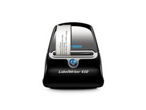 DYMO LabelWriter 450. Label Printer with proprietary DYMO Label" v.8 Software. Prints up to 51 labels a minute. Compact