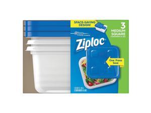 Ziploc 3 Pack Freezer Container Ziploc 3 Pack Freezer Container