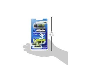 Gillette CustomPlus 3 Disposable Razor, Soothing, 4 Count Gillette CustomPlus 3 Disposable Razor, Soothing, 4 Count