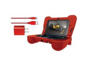 DREAMGEAR DG3DSXL-2275 Nintendo 3DS(R) XL Power Play Kit (Red)