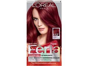 Feria Power Reds Hair Color, R57 Intense Medium Auburn (Packaging May Vary)