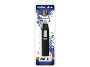 Wahl Trimmer Ear Nose Brow Wet Dry Stainless - Black - 5567 500